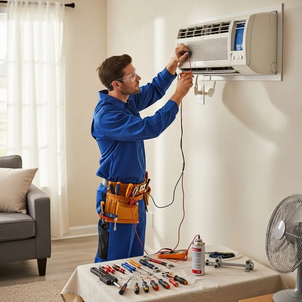 Manisa Termodinamik Termodinamik klima gaz dolumu ve bakım – Enerji verimliliği artırıldı. - Teknik servis örneği